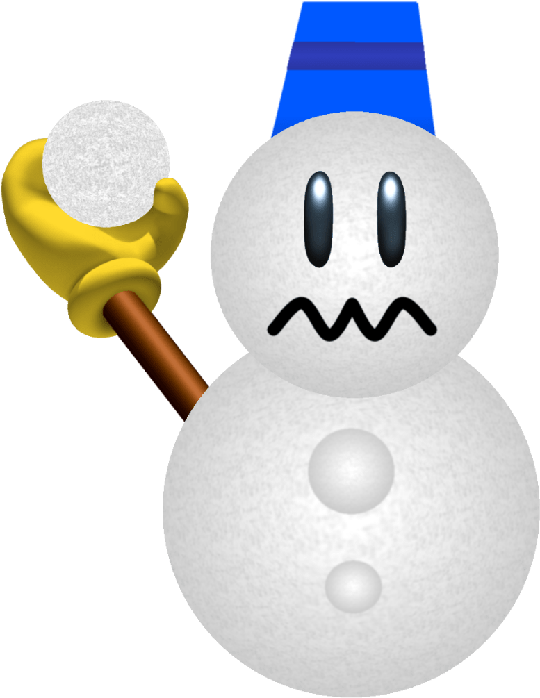 Super Mario Mr Blizzard , Png Download Clipart (777x1005), Png Download