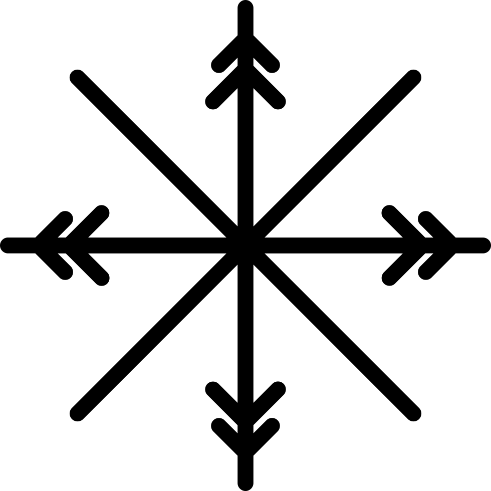 Snowflake Comments Clipart (980x980), Png Download