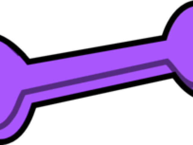 Bones Clipart Purple - Png Download (640x480), Png Download