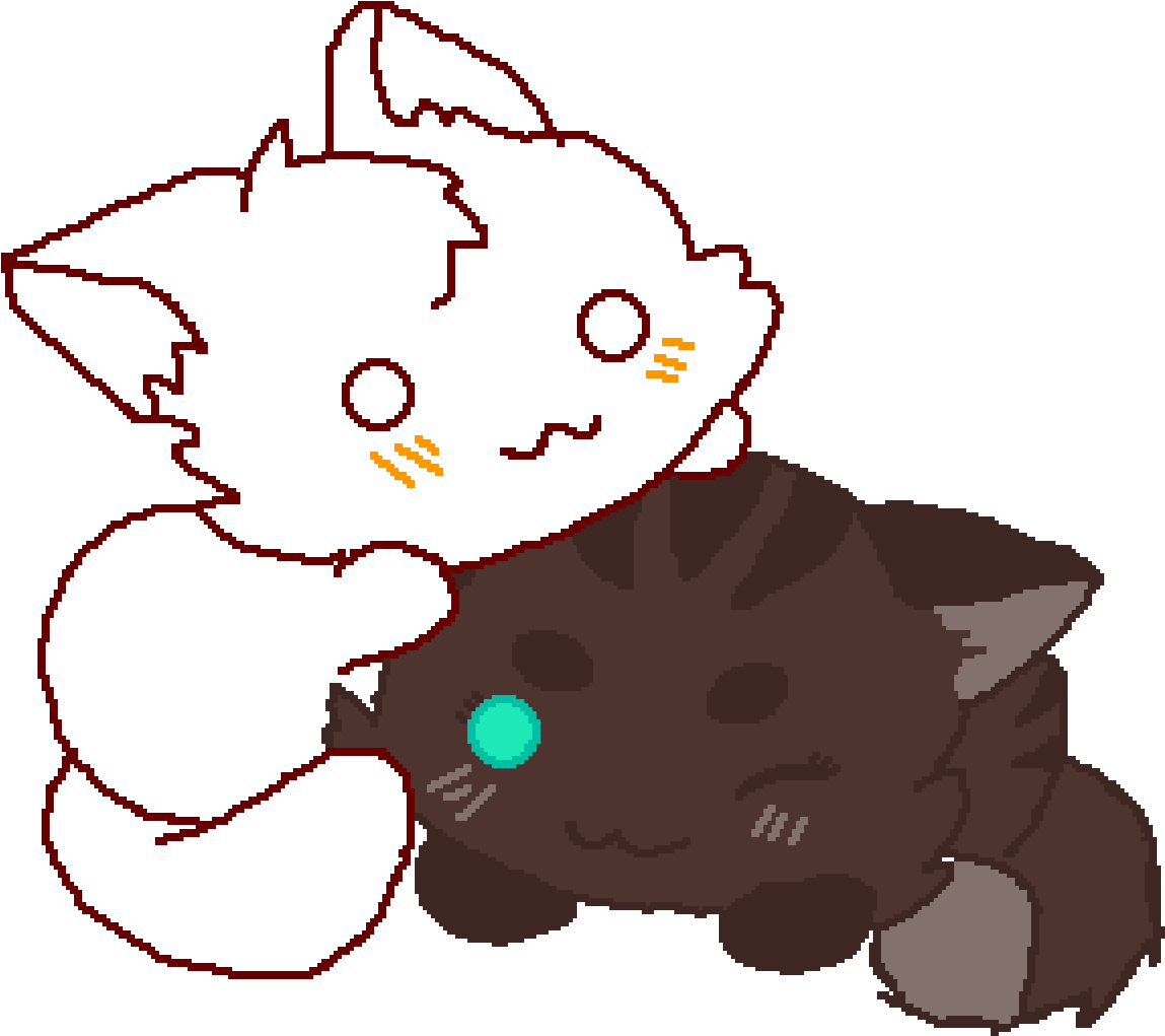 Im A Kitty Cat Clipart (1200x1200), Png Download