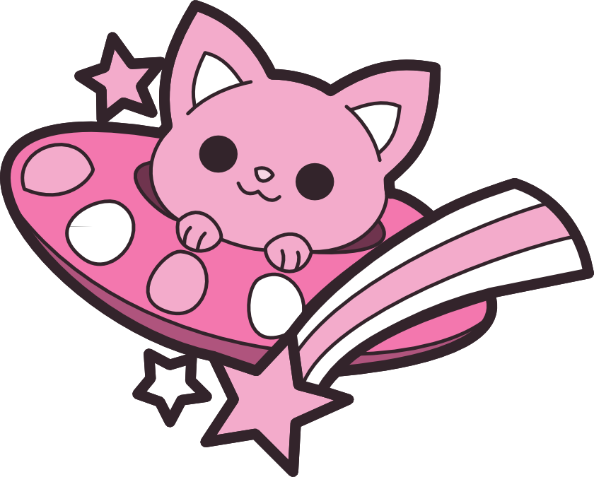 Space Cat By Deidaraslittlebird Clipart (840x675), Png Download