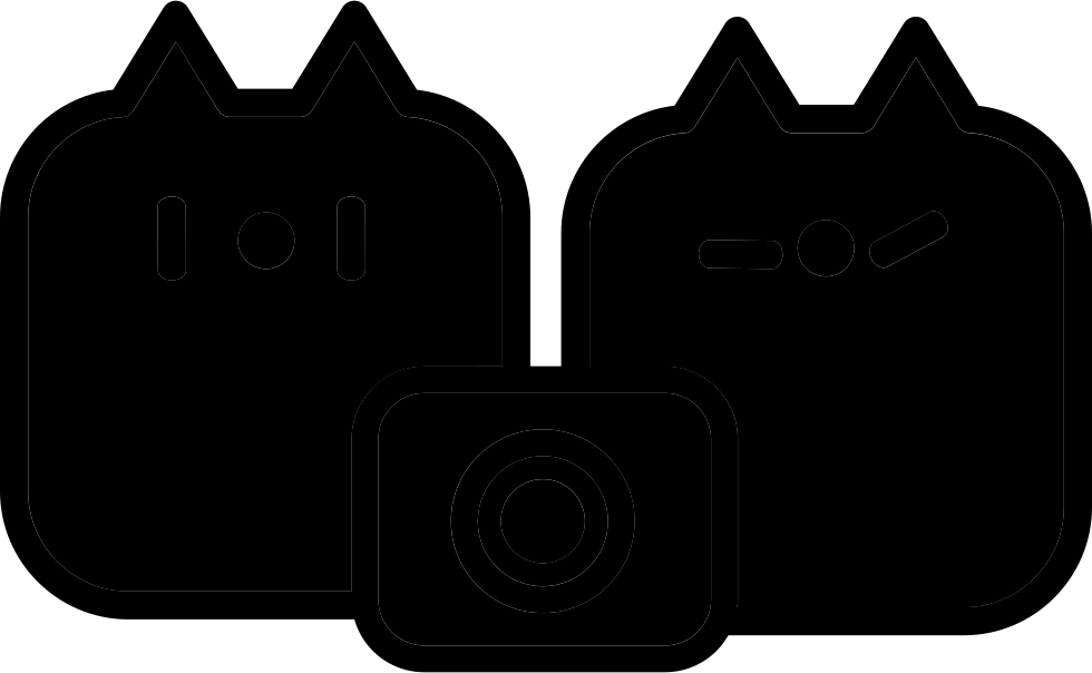 Two Cats Comments Clipart (980x604), Png Download
