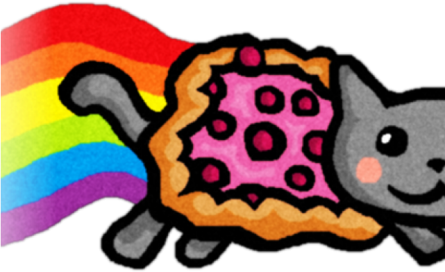 Nyan Cat Clipart Original - Png Download (640x480), Png Download