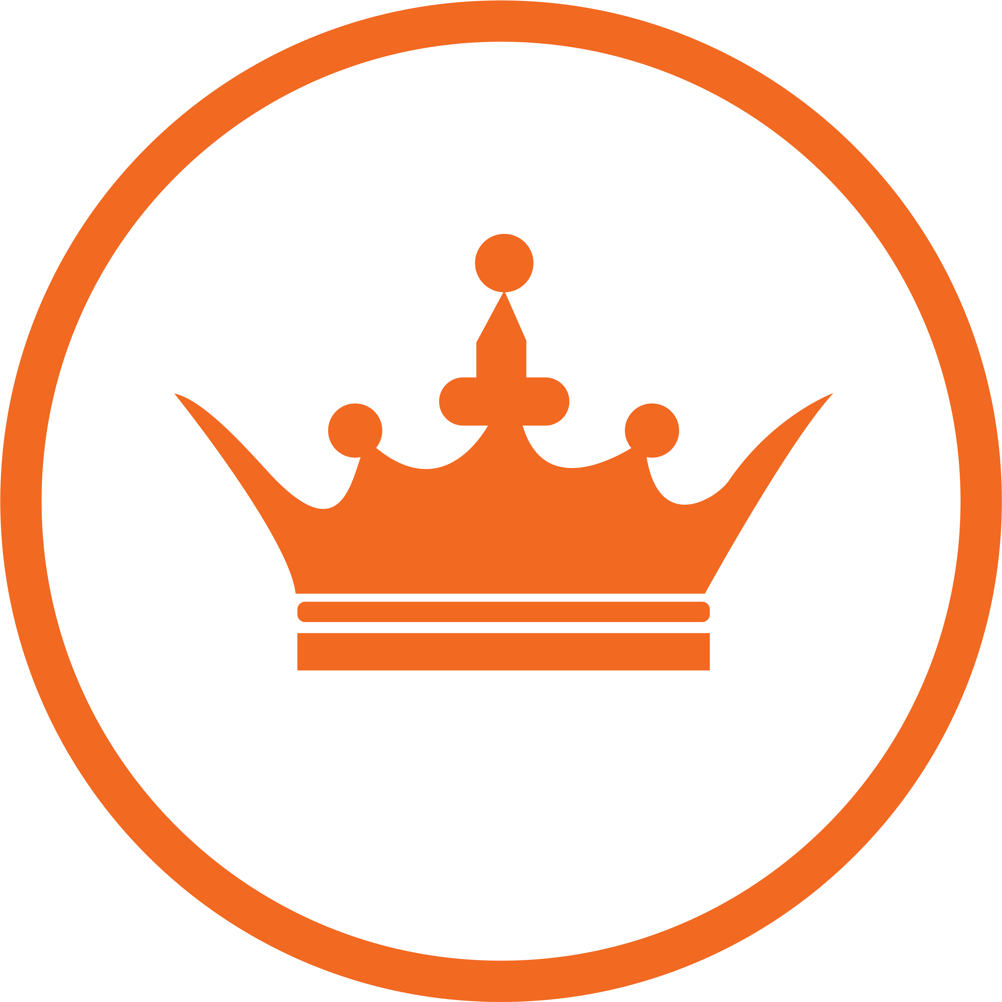 Crown Clip Childrens - Png Download (4267x4268), Png Download