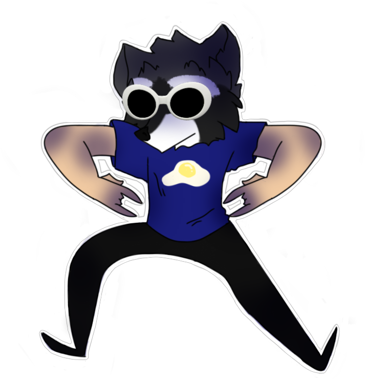 Ary On Twitter: "@raccooneggs Hey I Made You Some Clipart (1920x1080), Png Download