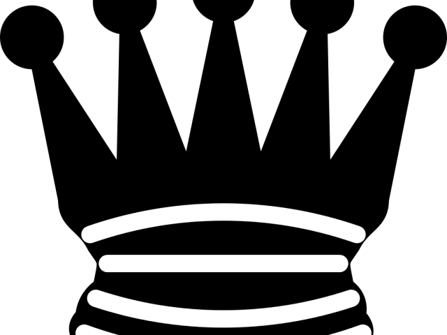 Black Amp White Clipart Crown - Png Download (640x480), Png Download