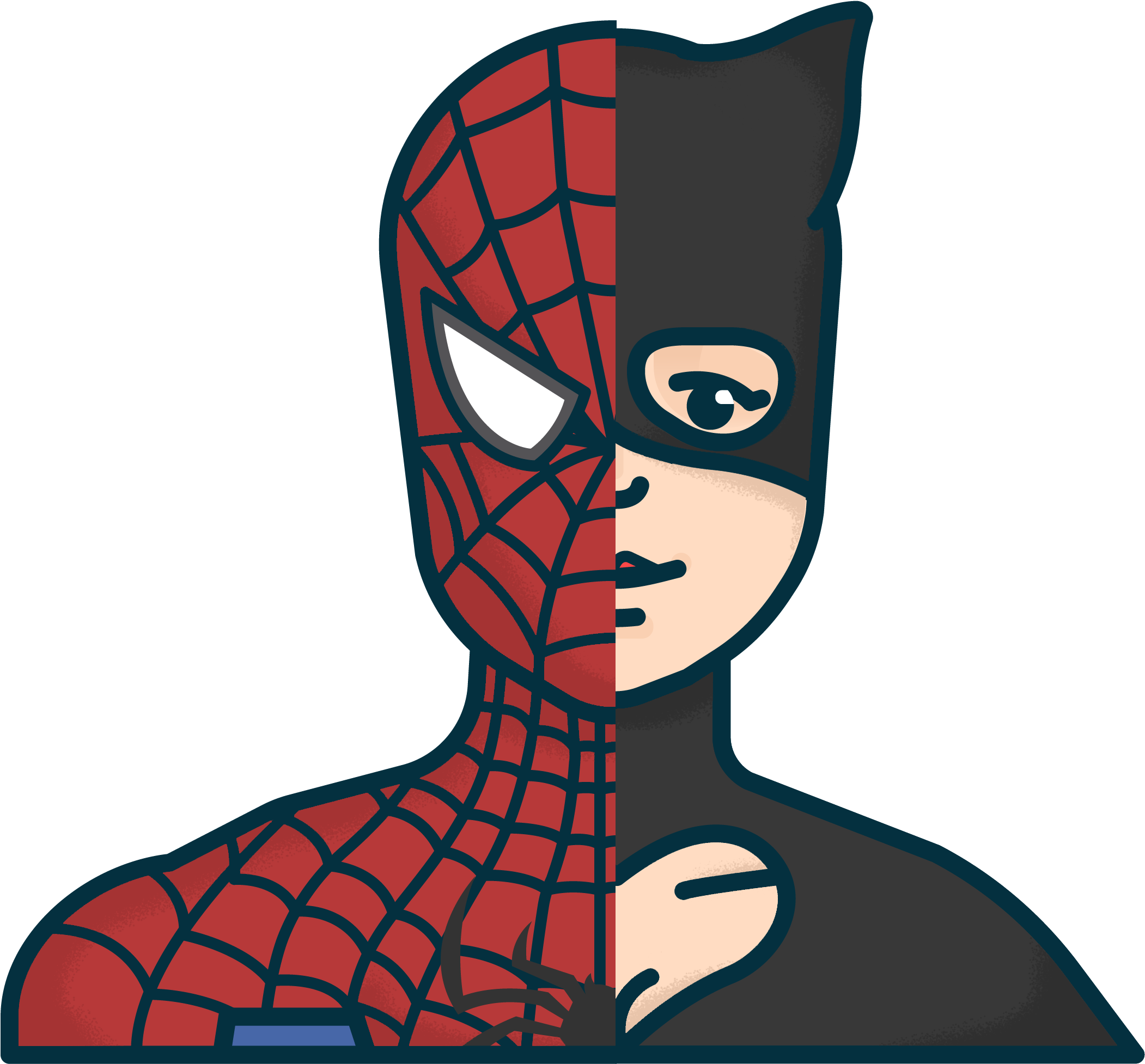 Superhero Knows To Express Him/her Self Clipart (2625x2625), Png Download