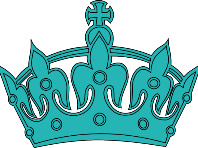 Dark Clipart Blue Crown - Png Download (640x480), Png Download