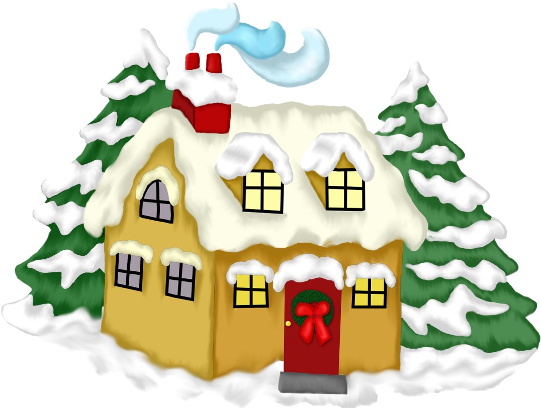 Christmas Gatherings Clipart (1200x872), Png Download
