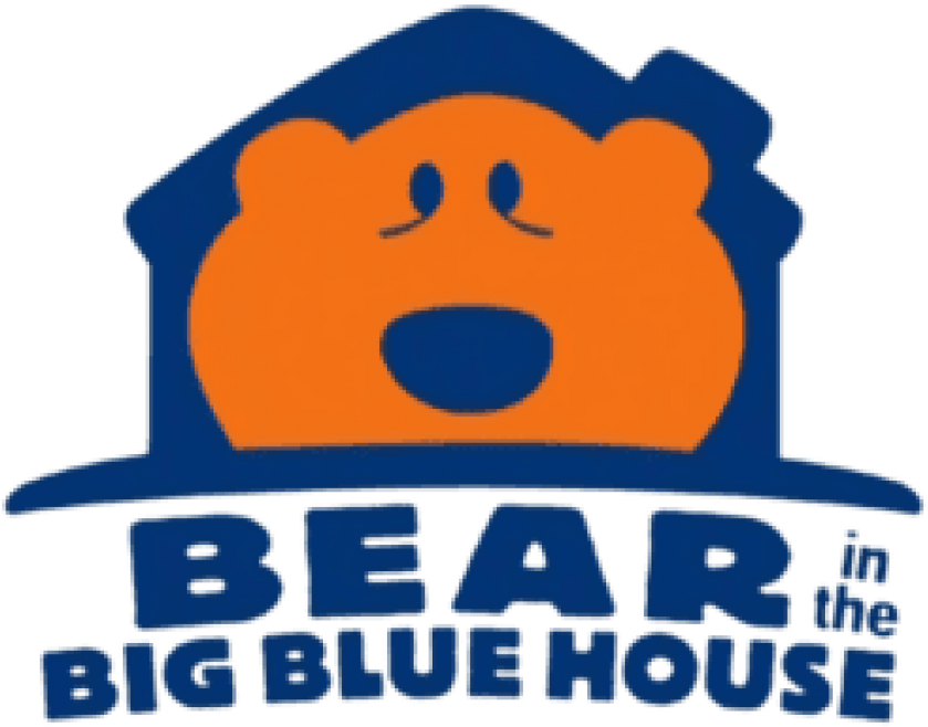Free Png Download Bear In The Big Blue House Logo Clipart Transparent Png (850x670), Png Download