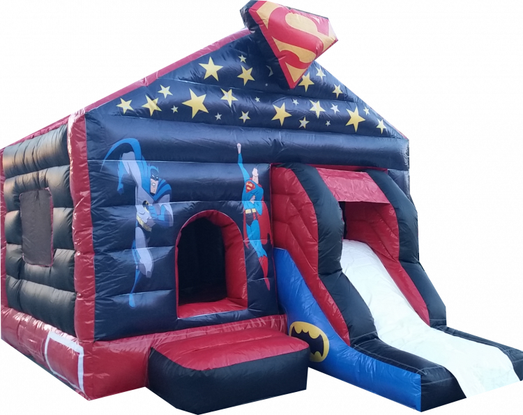 Super Hero 4 In 1 Combo Clipart (750x595), Png Download