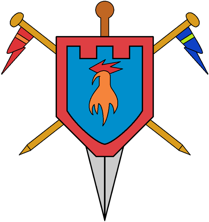 House Of Royal Woods Clipart (877x911), Png Download