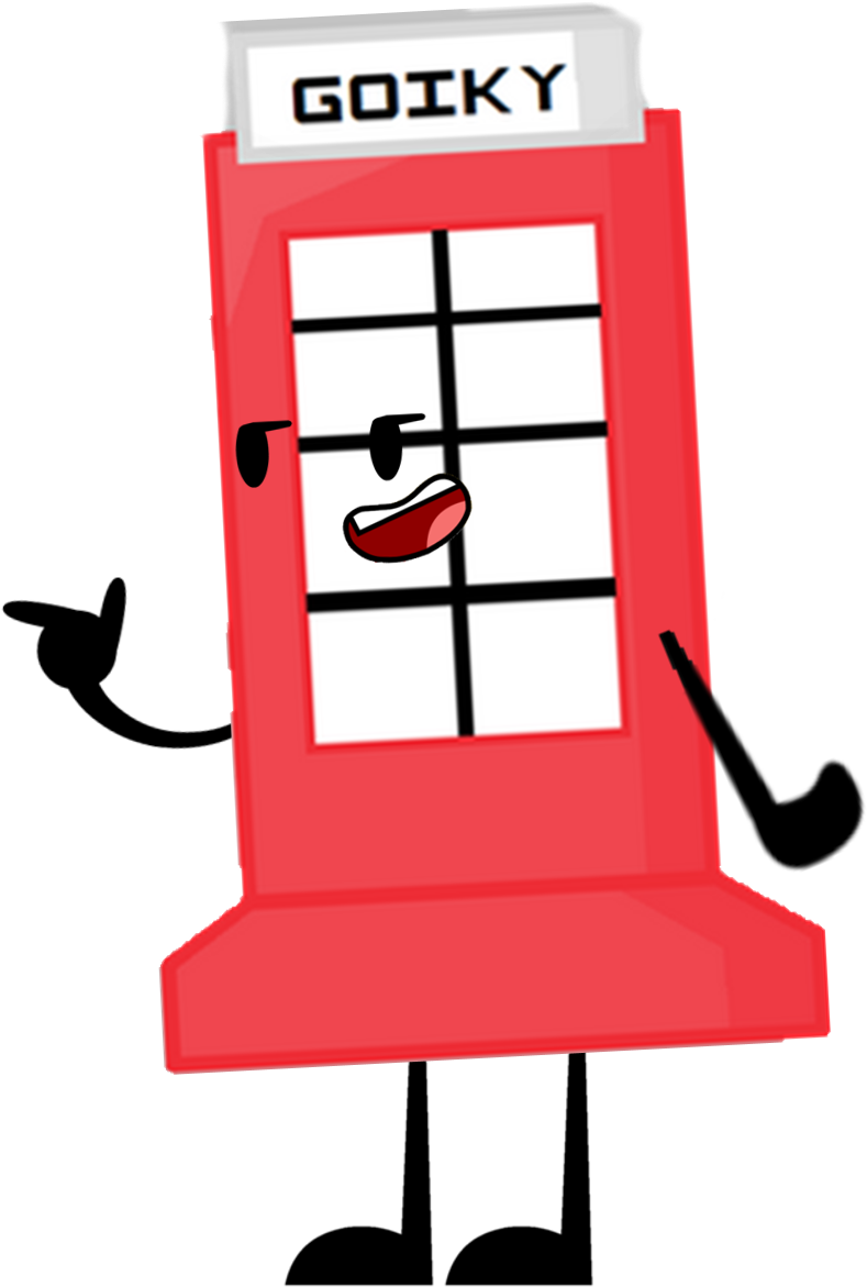 Telephone Booth Pose 3 Clipart (843x1182), Png Download
