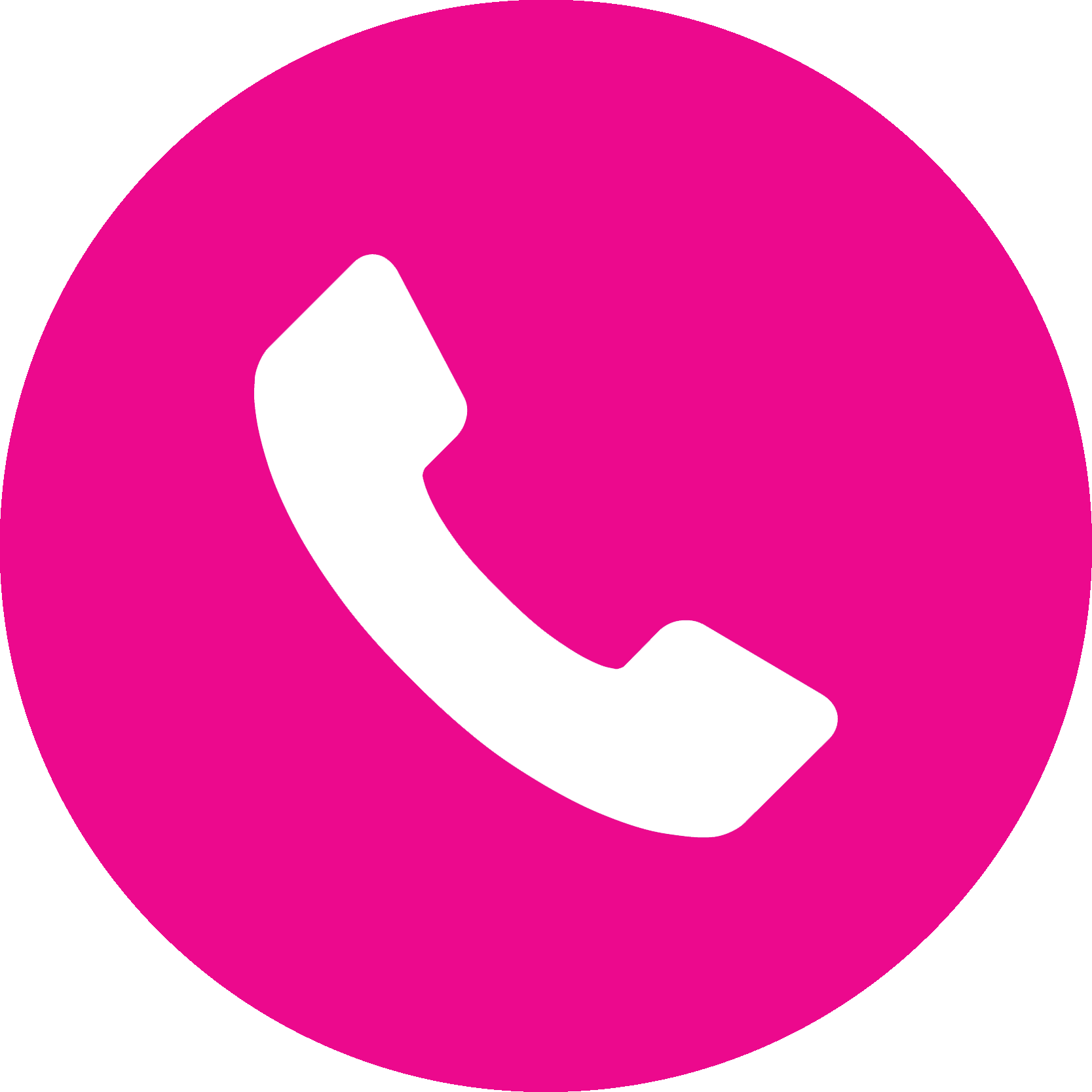 Telephone Pink Phone Clip Art At Clkercom Vector - Png Download (1667x1667), Png Download