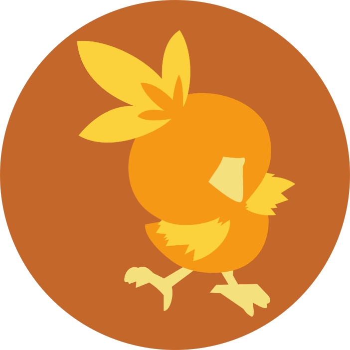 Jpg Royalty Free Minimalist Torchic Icon Clipart (702x702), Png Download
