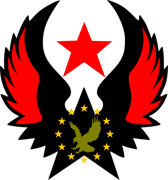 Eagle Star Hero Clip Art - Png Download (558x598), Png Download