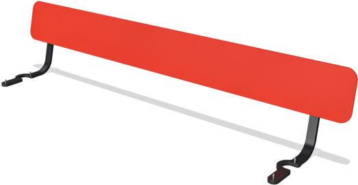 Agora Picnic Red Hpl Backrest Module Clipart (640x480), Png Download