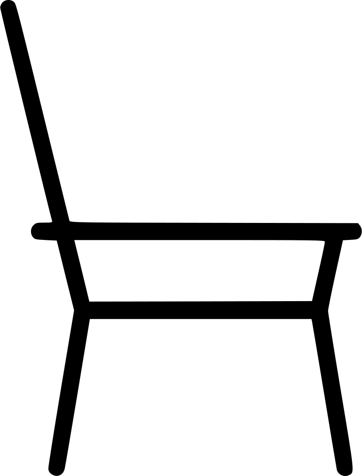 Chair Simple Sketch Furniture Home Comments Clipart (746x980), Png Download