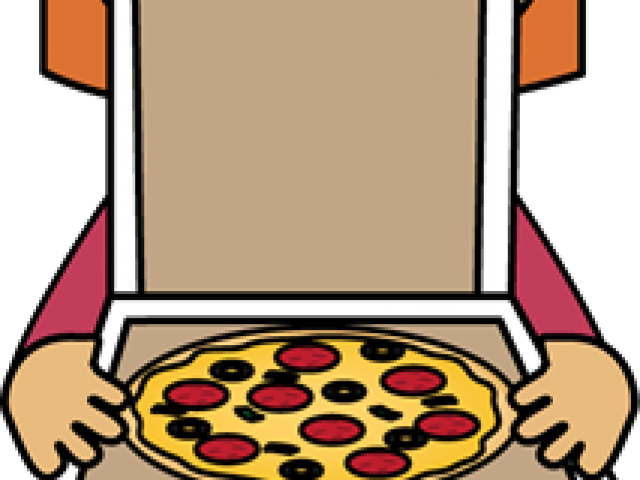 Pizza Clipart Eating - Png Download (640x480), Png Download