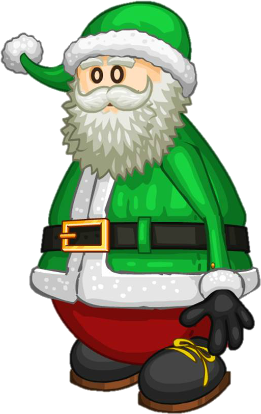 Santa B Clipart (544x824), Png Download