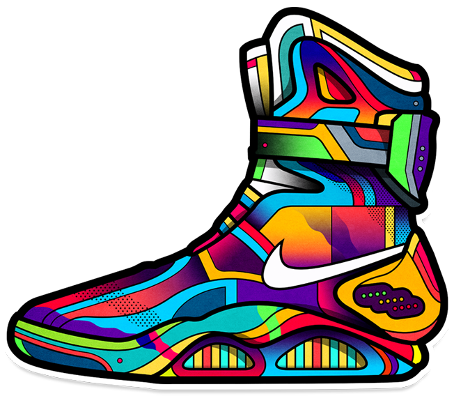 Shoe Clipart Van - Png Download (800x629), Png Download