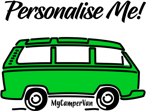 Mycampervan Vw Type 25 Transporter Green Clipart (567x567), Png Download