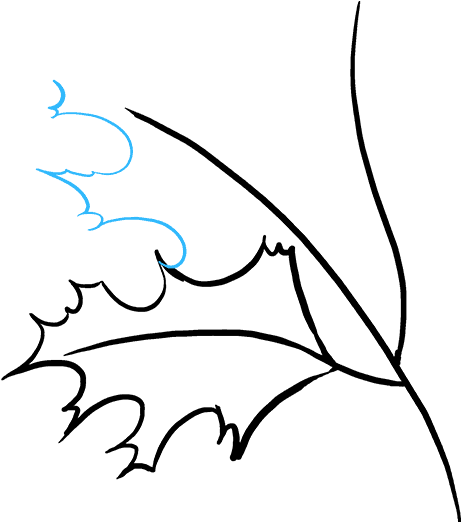 How To Draw Fall Oak Clipart (680x678), Png Download