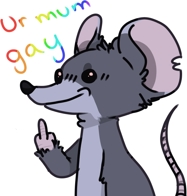 Baby Mouse Sets Off Trap On It's Mother Clipart (700x700), Png Download