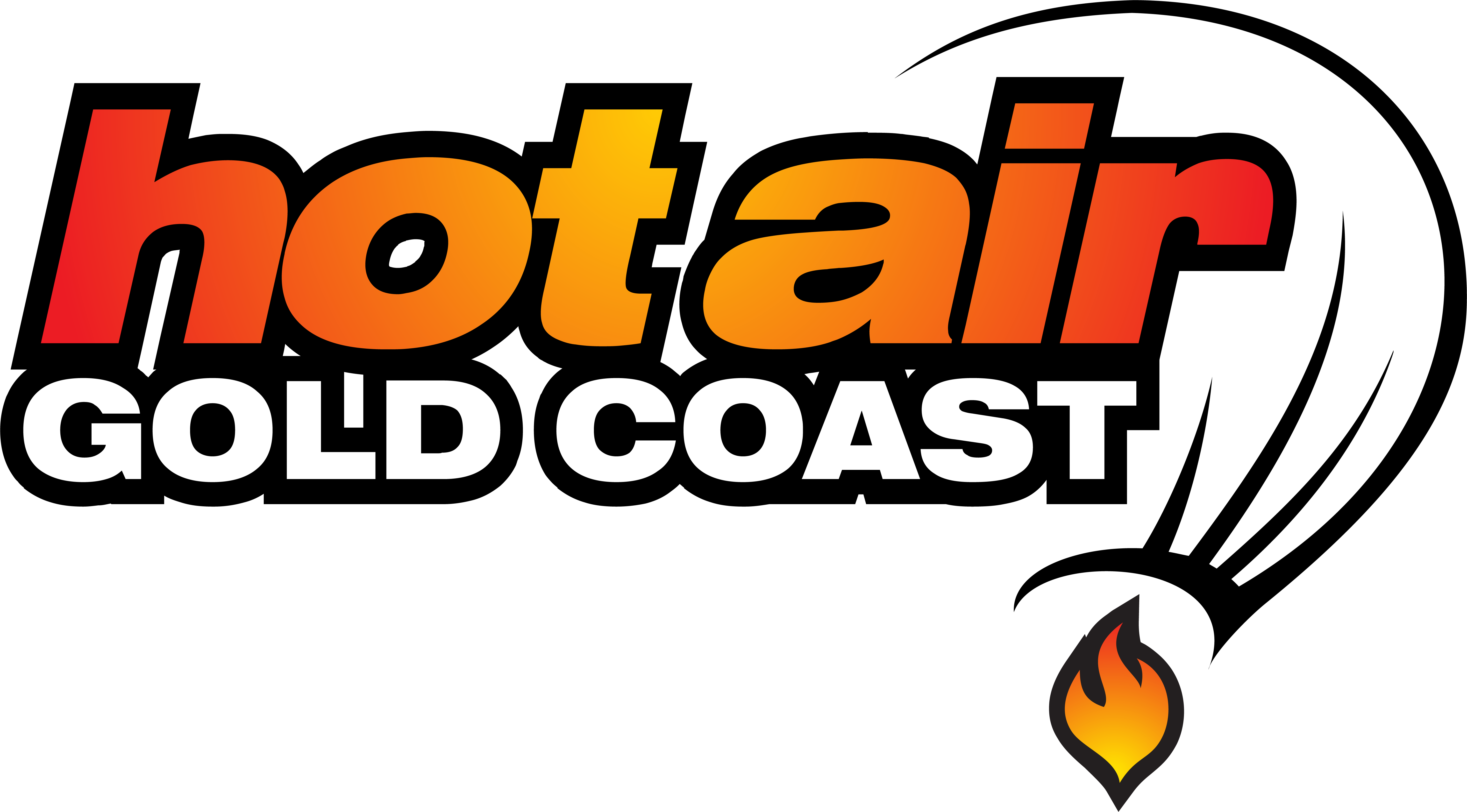 Hot Air Ballooning Gold Coast Clipart (6074x3363), Png Download