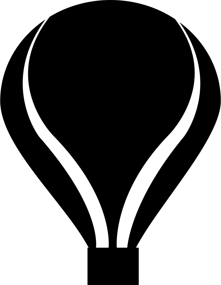 Hot Air Balloon Comments Clipart (762x980), Png Download