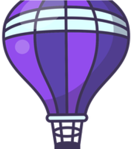 Hot Air Balloon Clipart Helicopter - Png Download (640x480), Png Download