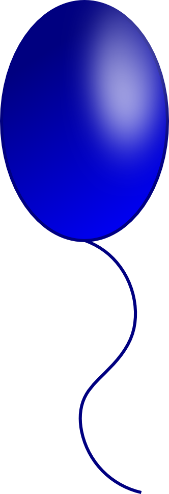 Gold And Silver Balloon Clipart Shaped Balloons Clip - Png Download (332x969), Png Download