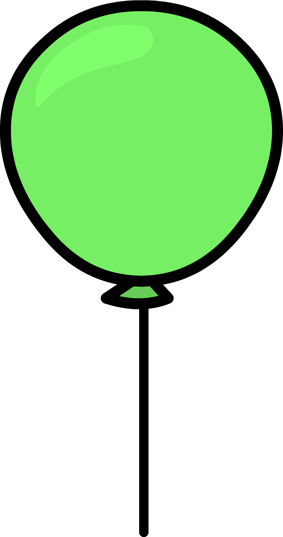 Green Balloon Png Clipart (905x1718), Png Download