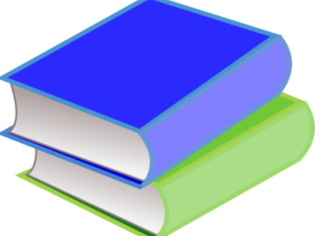 Book Clipart Stacked - Png Download (640x480), Png Download