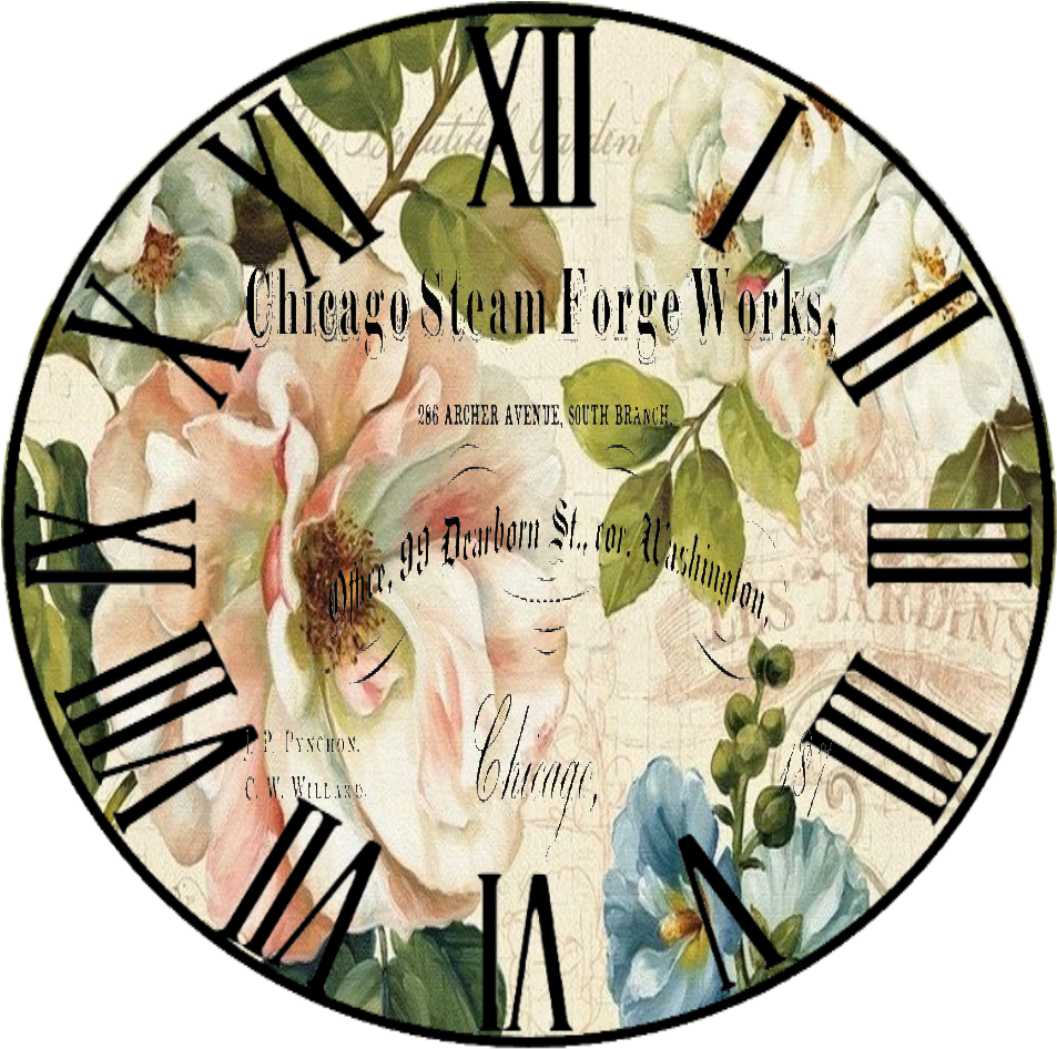 Free Vintage Clock Clipart (1000x1020), Png Download