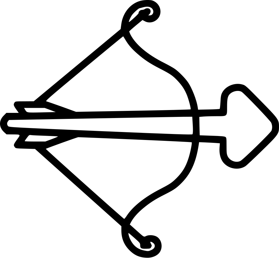 Bow And Arrow Comments Clipart (980x905), Png Download