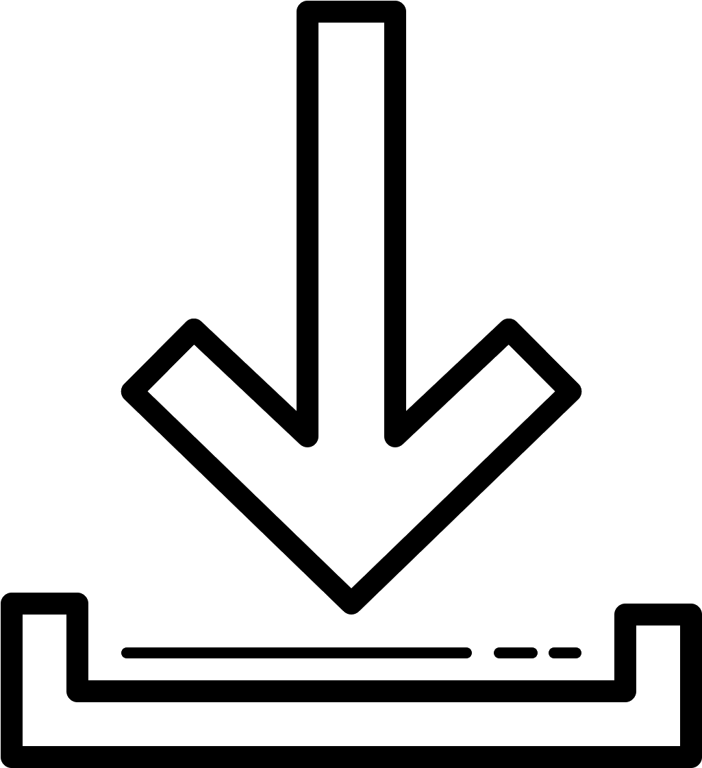 Down Arrow Icon Clipart (1600x1600), Png Download