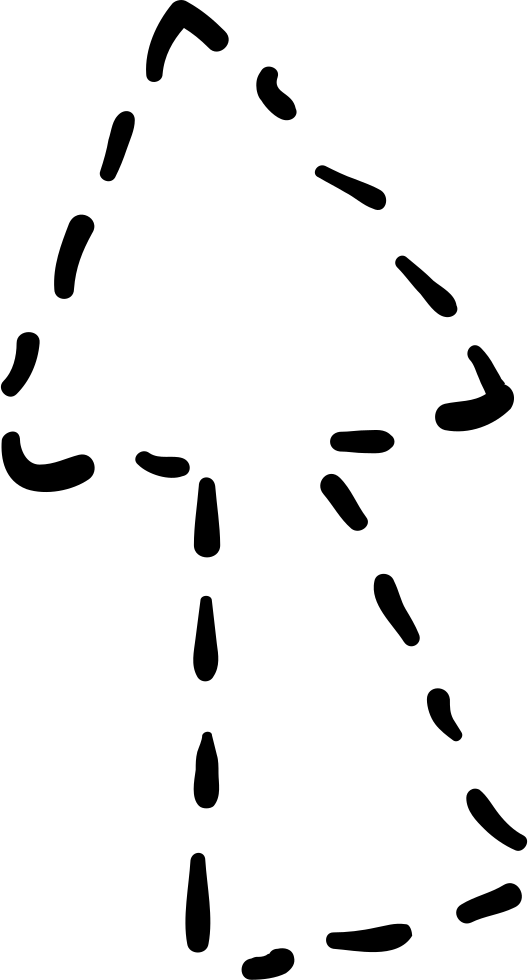 Up Broken Line Arrow Comments Clipart Full Size Clipart (2747366