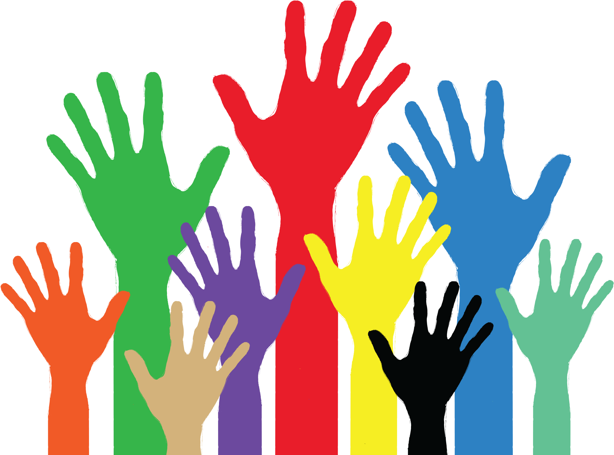 Clipart Of Hands, Helping And Grants - Png Download (2100x1540), Png Download