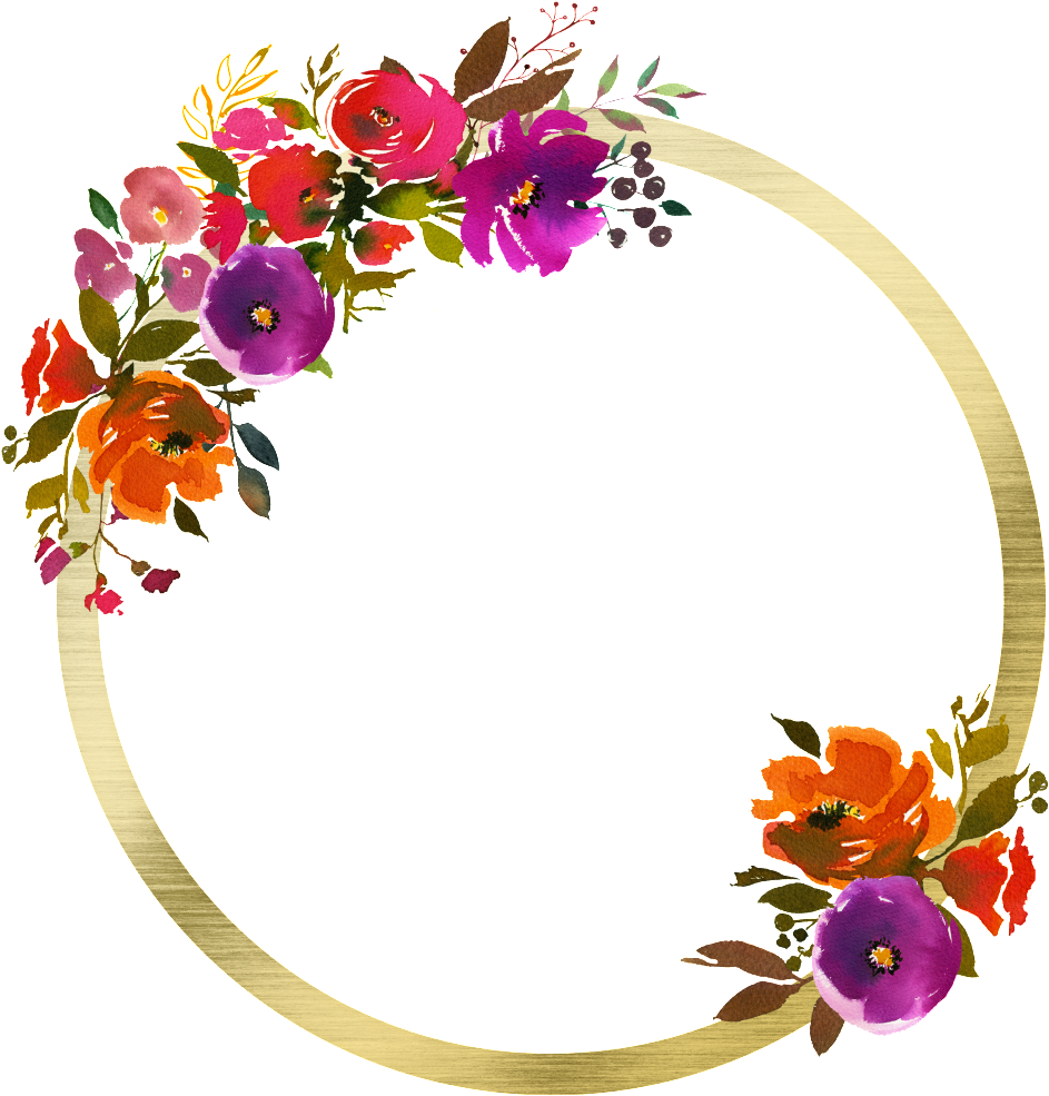 This Graphics Is Hand Painted Floral Png Transparent Clipart (943x985), Png Download