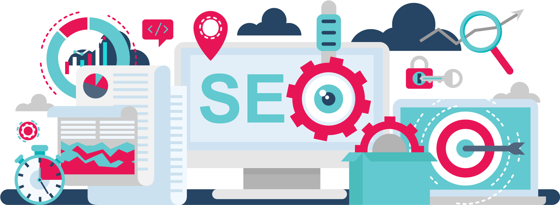 That's Exactly How Skyscrapers Become Popular You Take Clipart (1920x728), Png Download