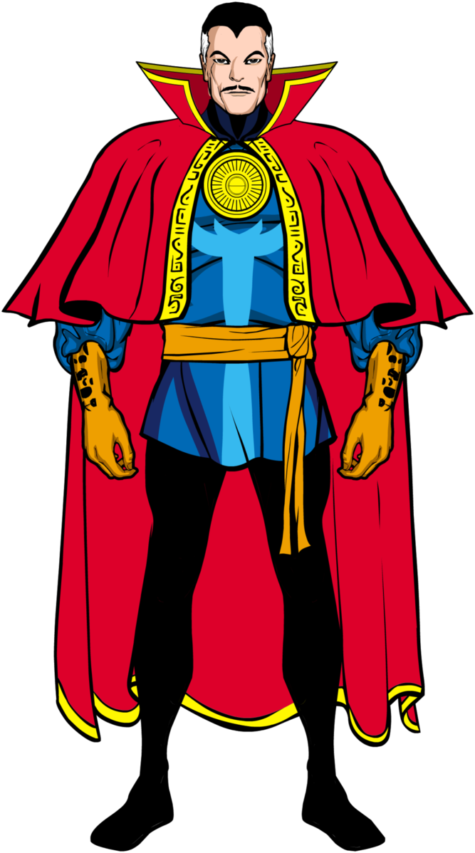 Doctor Strange Clipart Cloak - Png Download (667x1198), Png Download