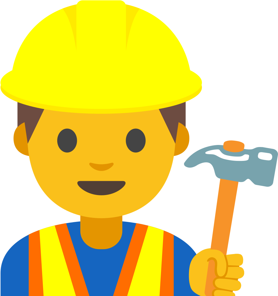 Hat Svg Construction Clipart (1024x1024), Png Download