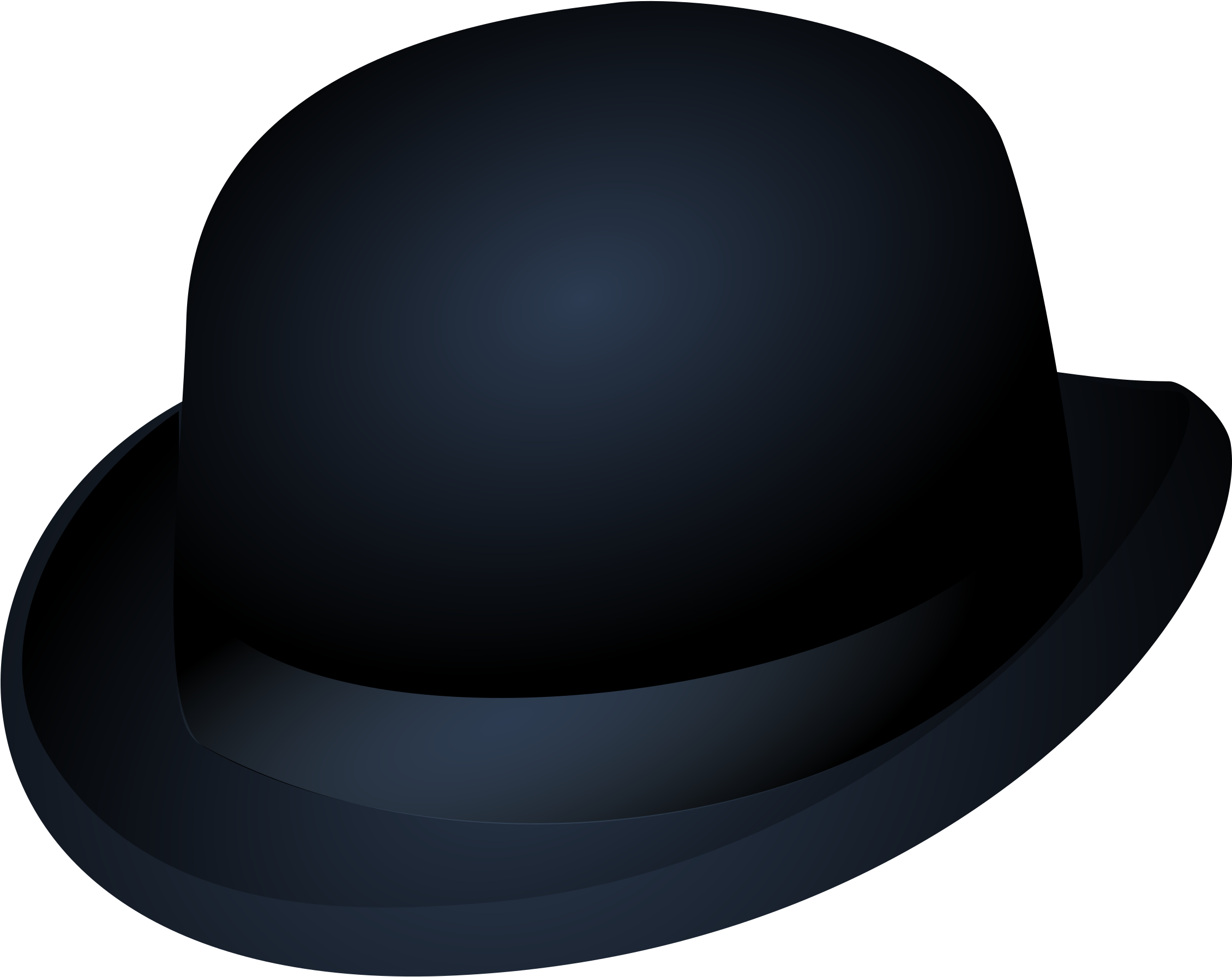 Bowler Hat Clipart (2400x2400), Png Download