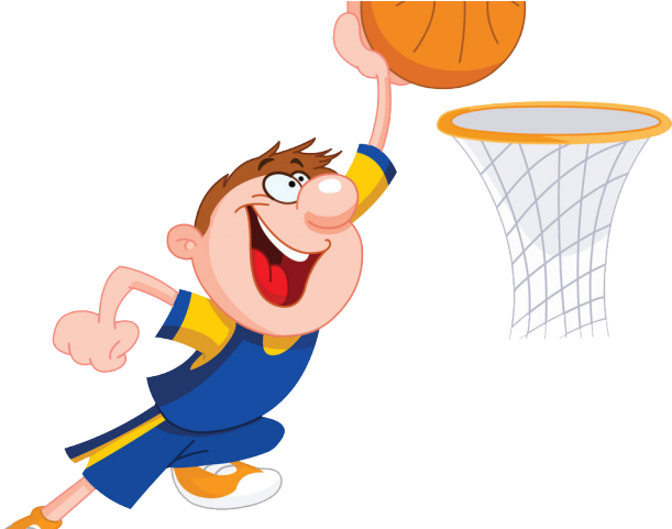 Basketball Team Clipart Child - Png Download (640x480), Png Download