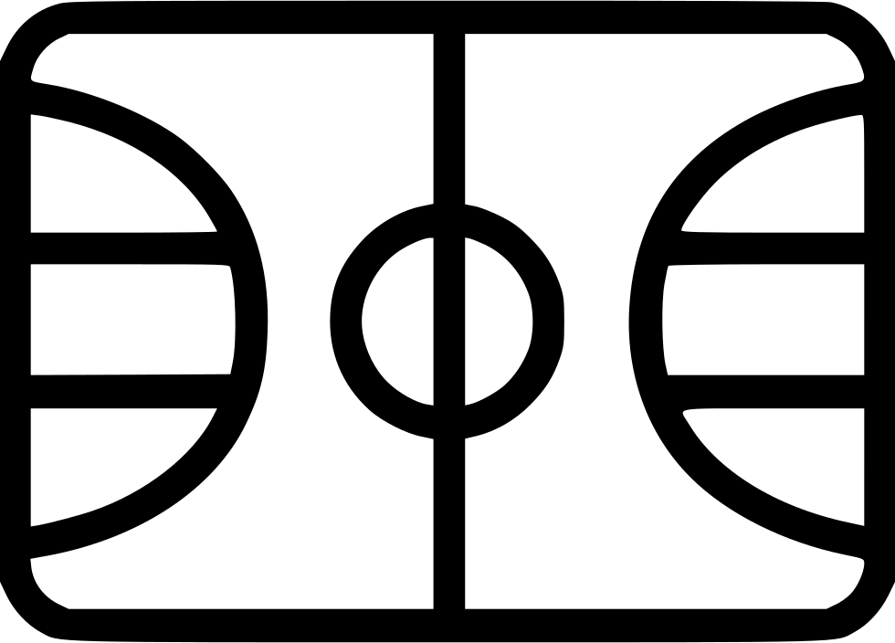 Basketball Court Comments Clipart (980x704), Png Download