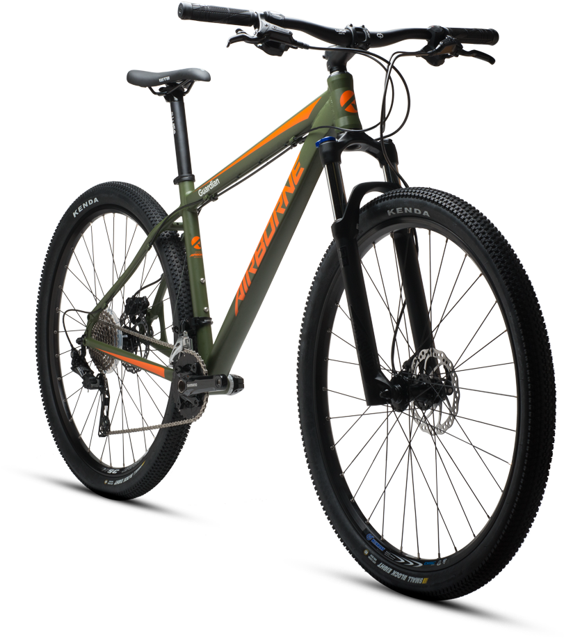 Drawn Bicycle Mountain Bike Clipart (1048x1048), Png Download