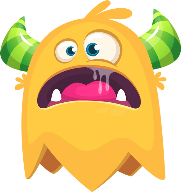 Concerned Monster Clipart (618x618), Png Download