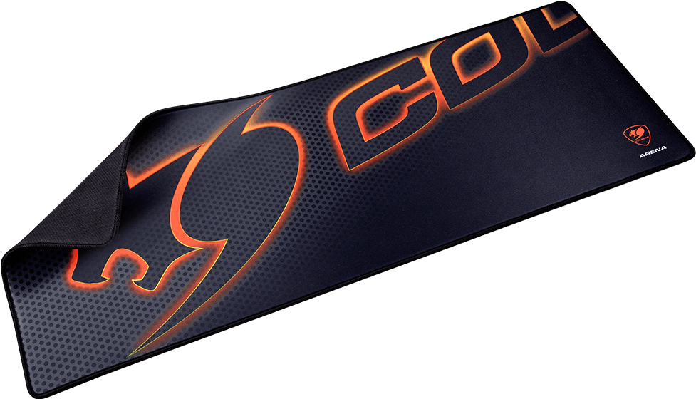 Arena Black Gaming Mouse Pad Clipart (1010x757), Png Download