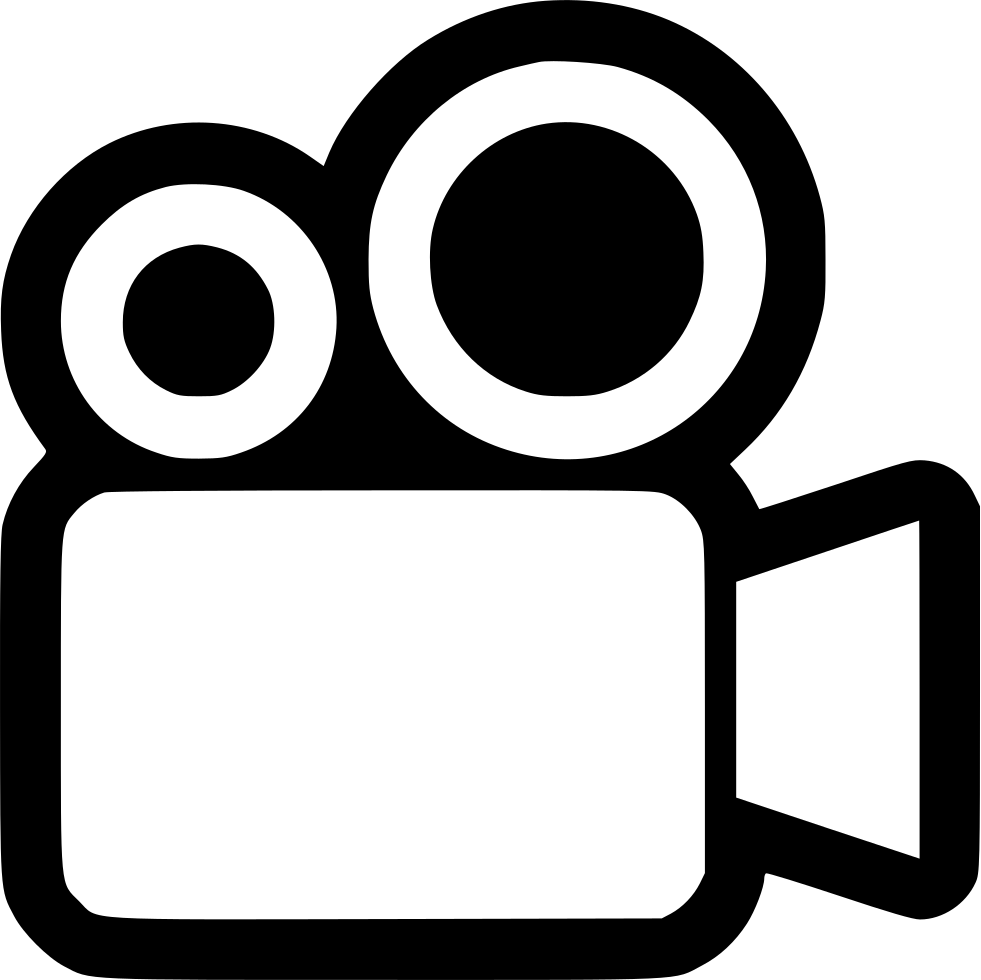Movie Camera Comments Clipart (981x980), Png Download